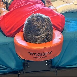 Master Massage Headrest Massage Kit With Face Pillow & Carrying Bag